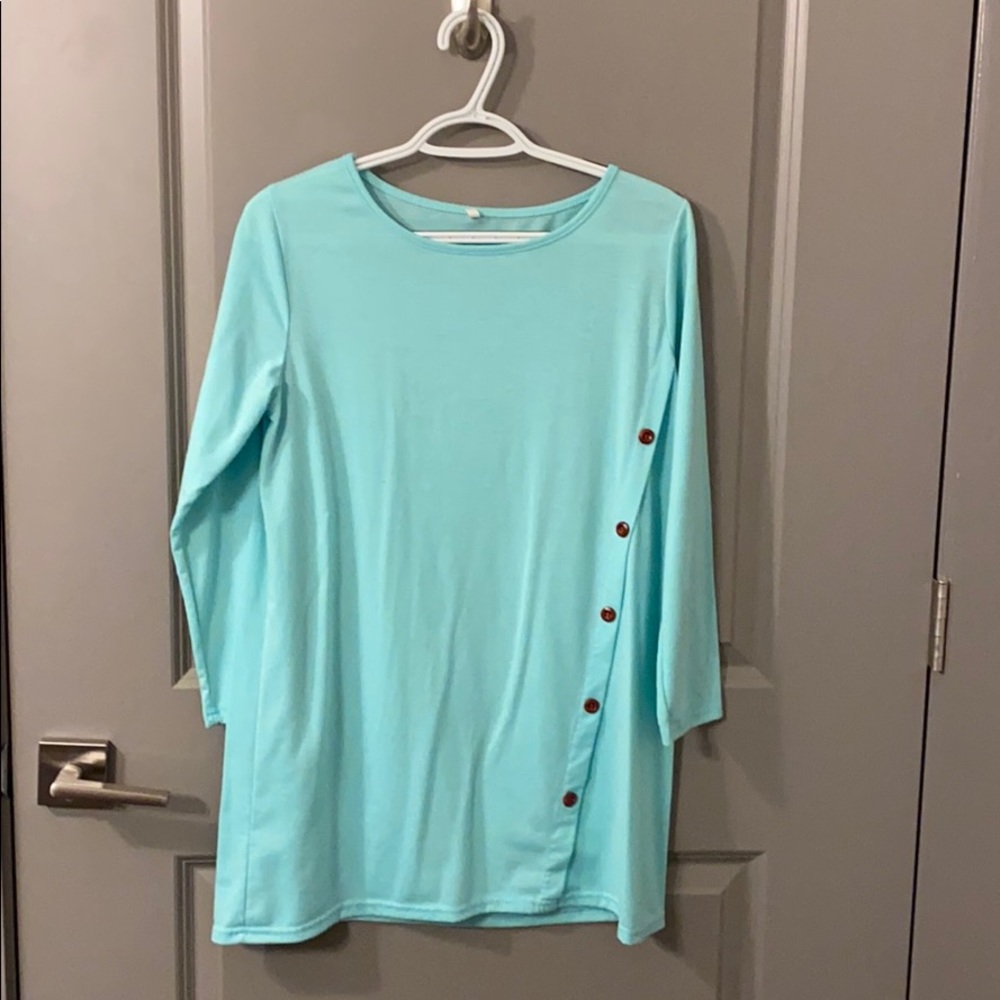 Mint tunic